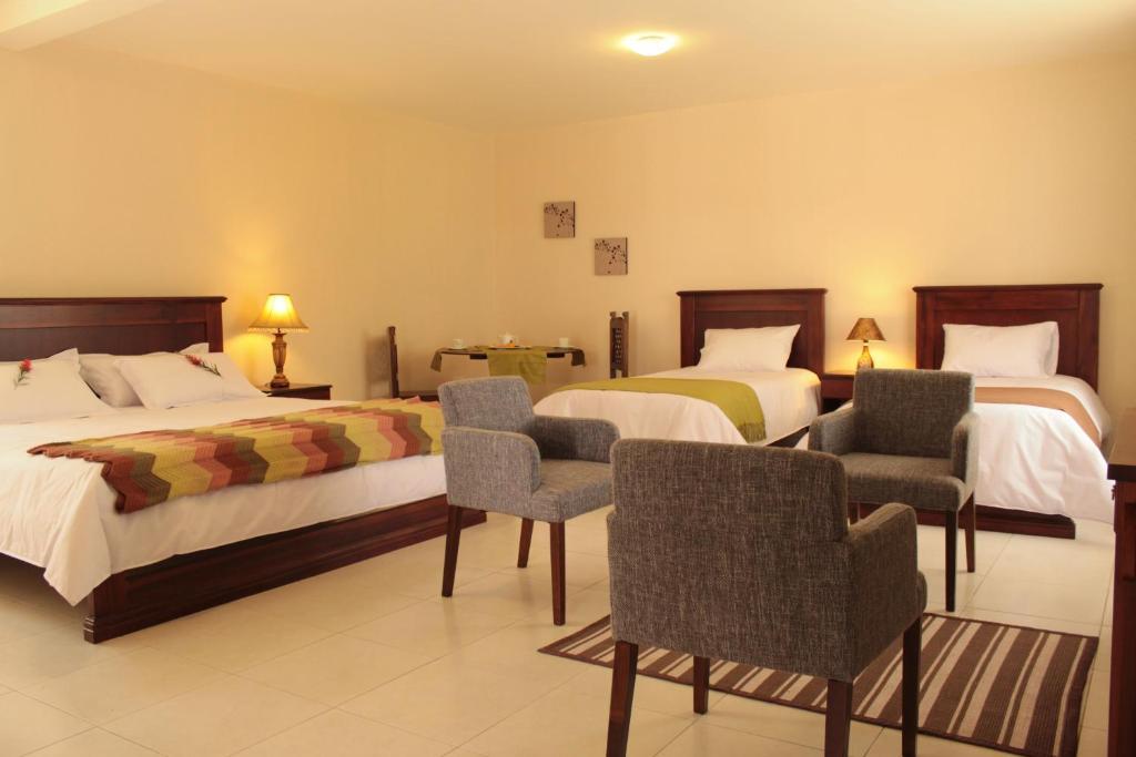 La Quinta San Andres Hotell Ibarra Rum bild